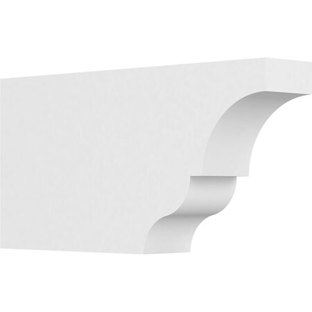 Standard Asheboro Architectural Grade PVC Rafter Tail, 3W X 8H X 16L
